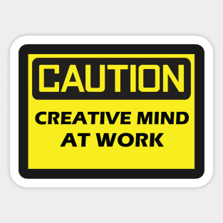 Caution Sticker